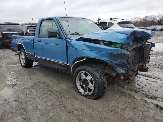 1GCCS14R5P8122614 - 1993 CHEVROLET S TRUCK S10 BLUE photo 4