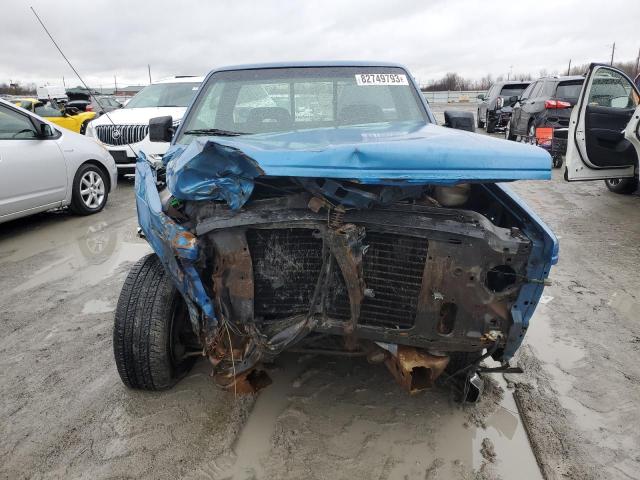 1GCCS14R5P8122614 - 1993 CHEVROLET S TRUCK S10 BLUE photo 5