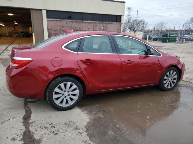 1G4PP5SK9G4127348 - 2016 BUICK VERANO RED photo 3