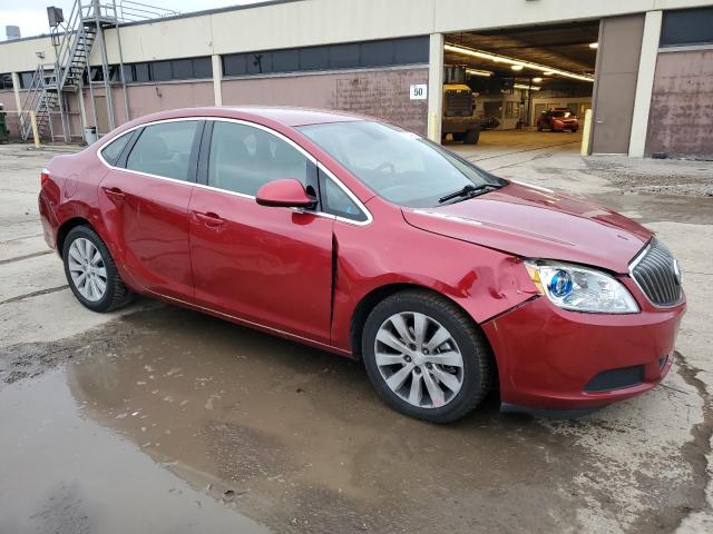 1G4PP5SK9G4127348 - 2016 BUICK VERANO RED photo 4