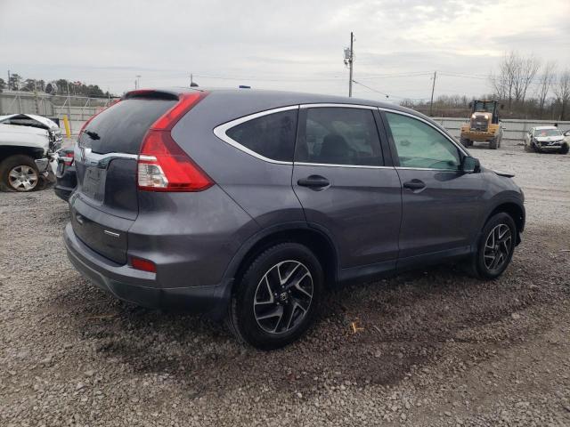 2HKRM3H49GH526340 - 2016 HONDA CR-V SE GRAY photo 3