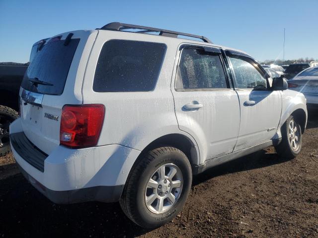 4F2CZ02Z88KM23617 - 2008 MAZDA TRIBUTE I WHITE photo 3