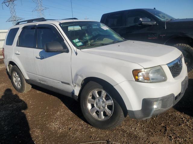 4F2CZ02Z88KM23617 - 2008 MAZDA TRIBUTE I WHITE photo 4