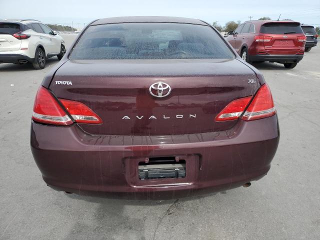 4T1BK36B17U235793 - 2007 TOYOTA AVALON XL MAROON photo 6