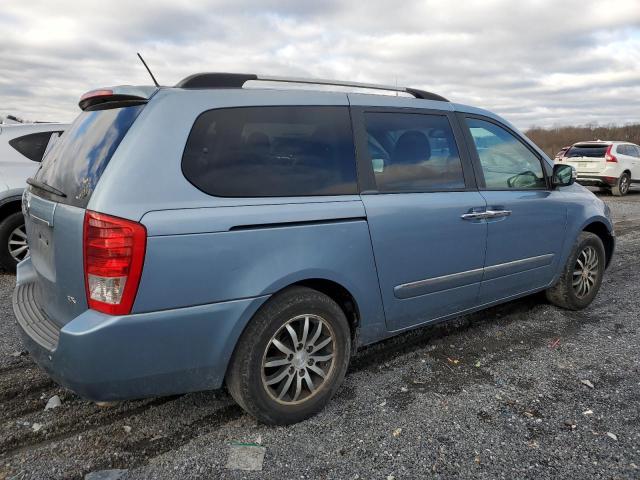 KNDMH4C74C6424924 - 2012 KIA SEDONA EX BLUE photo 3