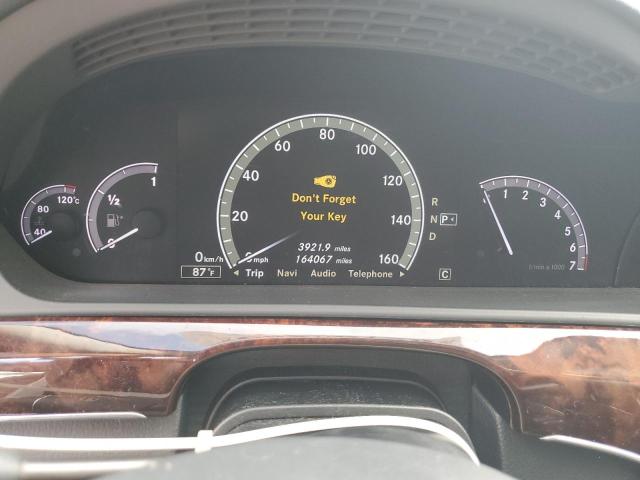 WDDNG8GB4AA334329 - 2010 MERCEDES-BENZ S 550 4MATIC SILVER photo 9