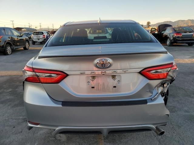 4T1B11HK4KU213848 - 2019 TOYOTA CAMRY L SILVER photo 6