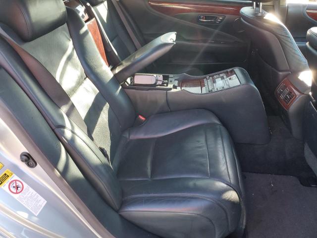 JTHGL46F975006917 - 2007 LEXUS LS 460L SILVER photo 10