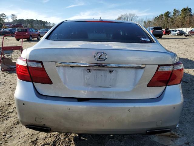 JTHGL46F975006917 - 2007 LEXUS LS 460L SILVER photo 6