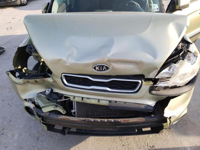 KNDJT2A59C7410504 - 2012 KIA SOUL GREEN photo 12