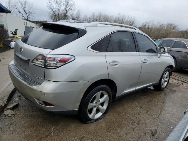 2T2BK1BA2AC017352 - 2010 LEXUS RX 350 SILVER photo 3