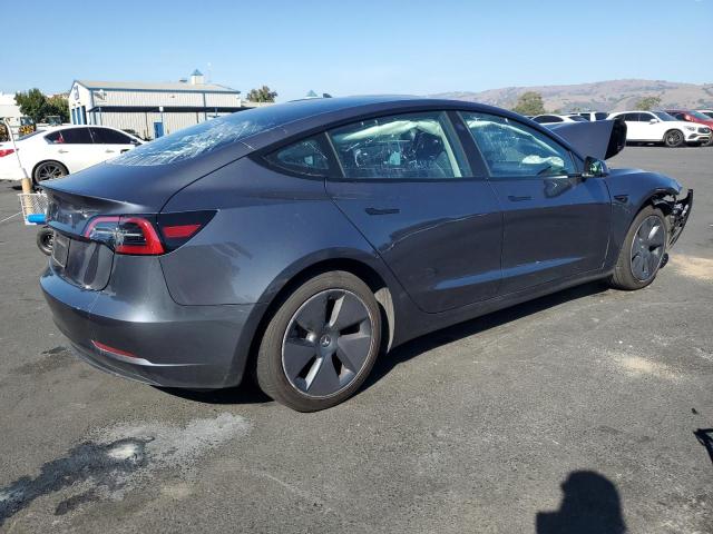 5YJ3E1EA8PF614439 - 2023 TESLA MODEL 3 Grafitowy zdjęcie 3
