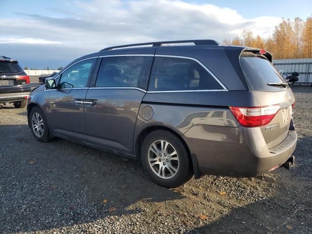 5FNRL5H62CB076023 - 2012 HONDA ODYSSEY EXL ნაცრისფერი ფოტო 2