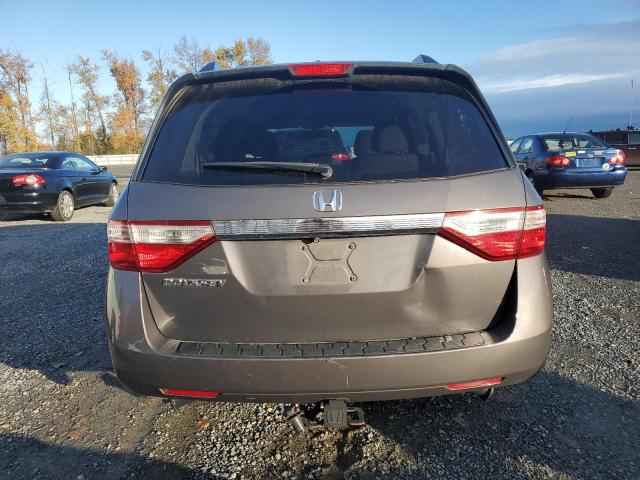5FNRL5H62CB076023 - 2012 HONDA ODYSSEY EXL ნაცრისფერი ფოტო 6