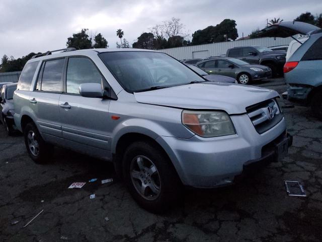 5FNYF28616B021908 - 2006 HONDA PILOT EX SILVER photo 4