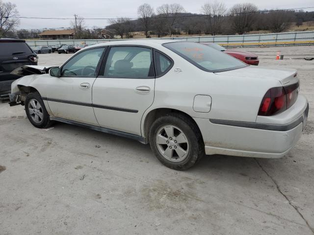 2G1WF52E449116174 - 2004 CHEVROLET IMPALA GRAY photo 2