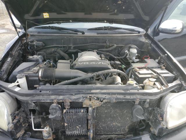 5TBBT44114S442002 - 2004 TOYOTA TUNDRA ACCESS CAB SR5 BLACK photo 11