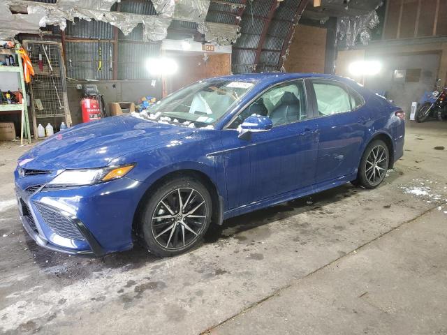 4T1G11AK1PU187037 - 2023 TOYOTA CAMRY SE NIGHT SHADE BLUE photo 1