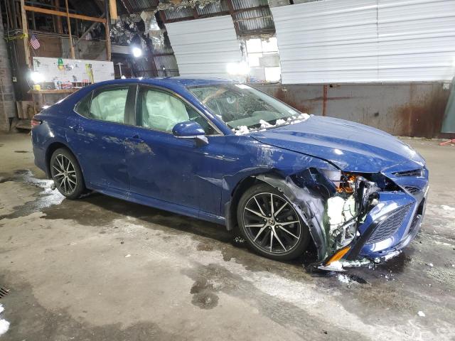 4T1G11AK1PU187037 - 2023 TOYOTA CAMRY SE NIGHT SHADE BLUE photo 4
