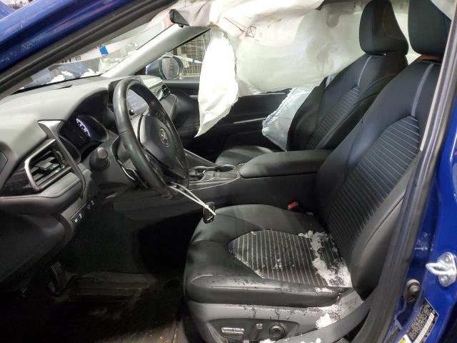 4T1G11AK1PU187037 - 2023 TOYOTA CAMRY SE NIGHT SHADE BLUE photo 7