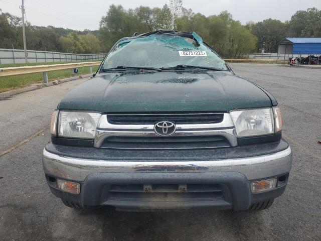 JT3HN86R710330474 - 2001 TOYOTA 4RUNNER SR5 GREEN photo 5