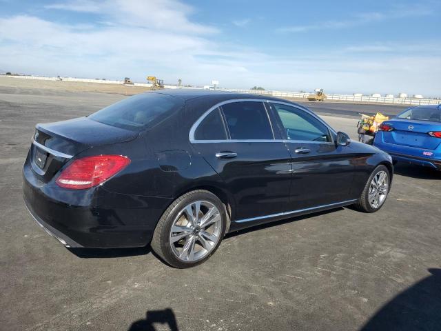 WDDWF4JB5JR403944 - 2018 MERCEDES-BENZ C 300 Czarny zdjęcie 3