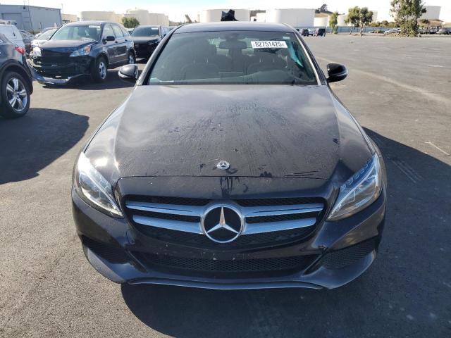 WDDWF4JB5JR403944 - 2018 MERCEDES-BENZ C 300 Czarny zdjęcie 5