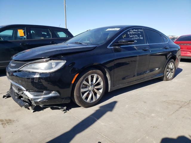 1C3CCCCG9FN515223 - 2015 CHRYSLER 200 C BLACK photo 1