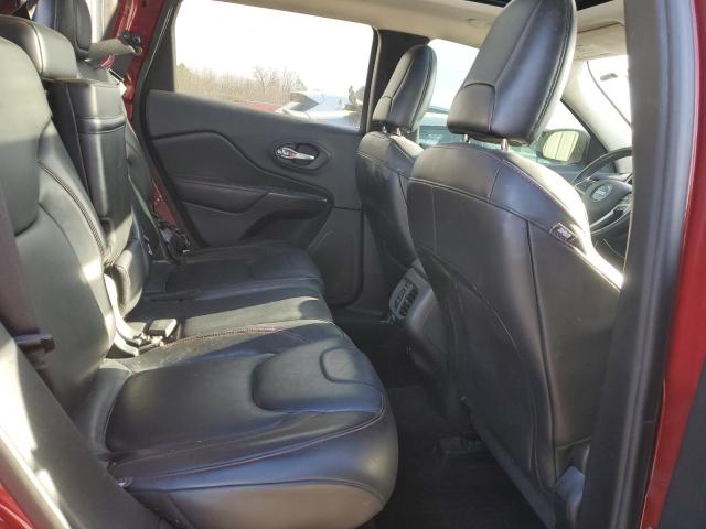 1C4PJMBS9GW277478 - 2016 JEEP CHEROKEE TRAILHAWK BURGUNDY photo 11
