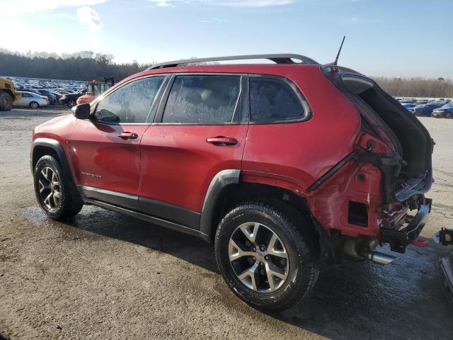 1C4PJMBS9GW277478 - 2016 JEEP CHEROKEE TRAILHAWK BURGUNDY photo 2