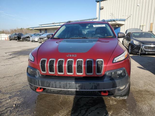 1C4PJMBS9GW277478 - 2016 JEEP CHEROKEE TRAILHAWK BURGUNDY photo 5