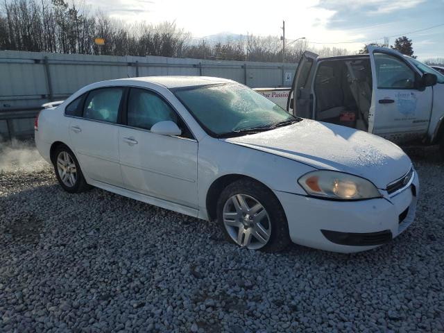 2G1WB5EK4A1173210 - 2010 CHEVROLET IMPALA LT WHITE photo 4