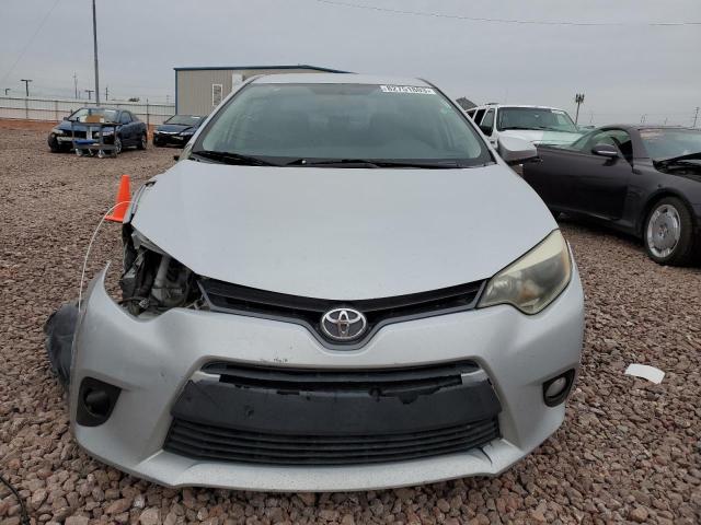 5YFBURHE0FP257868 - 2015 TOYOTA COROLLA L SILVER photo 5