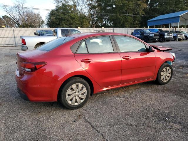 3KPA24AB7KE188001 - 2019 KIA RIO S RED photo 3