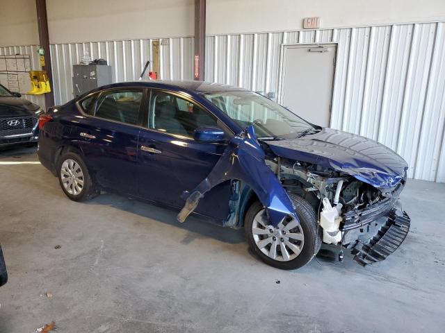 3N1AB7AP6KY291716 - 2019 NISSAN SENTRA S BLUE photo 4