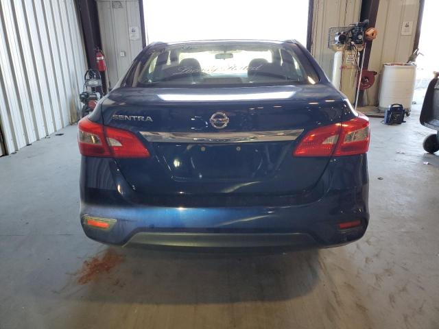 3N1AB7AP6KY291716 - 2019 NISSAN SENTRA S BLUE photo 6