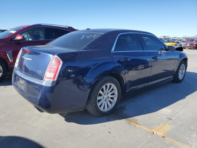 2C3CCAAG9DH611981 - 2013 CHRYSLER 300 BLUE photo 3