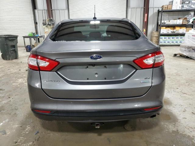 3FA6P0HR0DR375049 - 2013 FORD FUSION SE GRAY photo 6