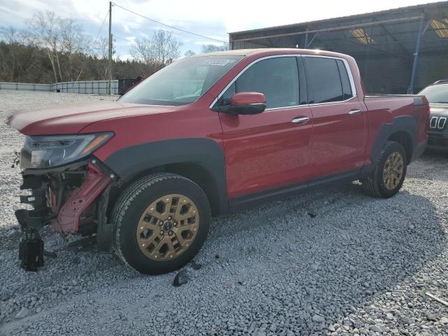 5FPYK3F78NB015610 - 2022 HONDA RIDGELINE RTL RED photo 1