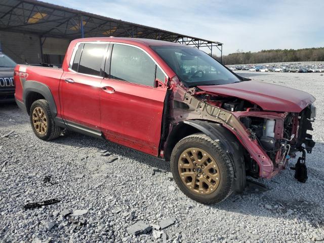 5FPYK3F78NB015610 - 2022 HONDA RIDGELINE RTL RED photo 4