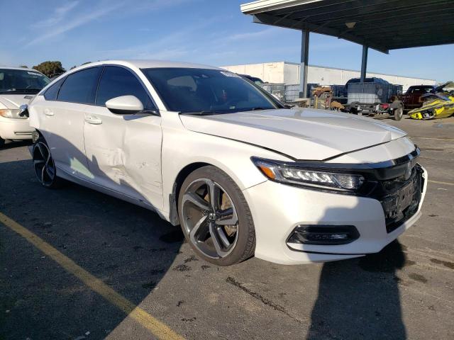 1HGCV1F33LA089102 - 2020 HONDA ACCORD SPORT WHITE photo 4