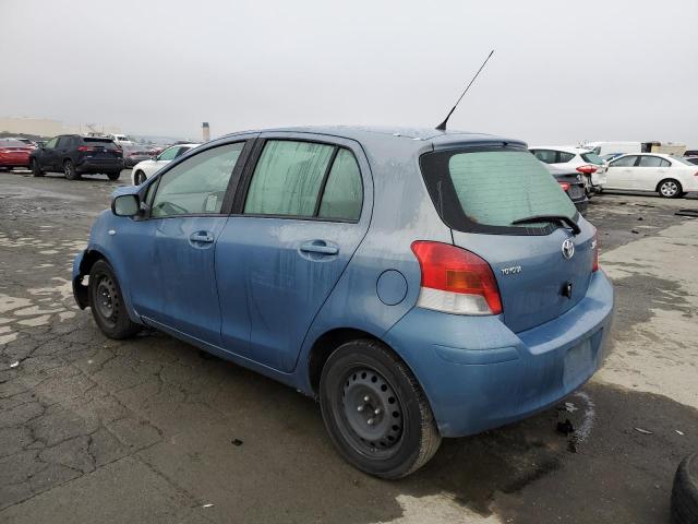 JTDKT903795233758 - 2009 TOYOTA YARIS BLUE photo 2