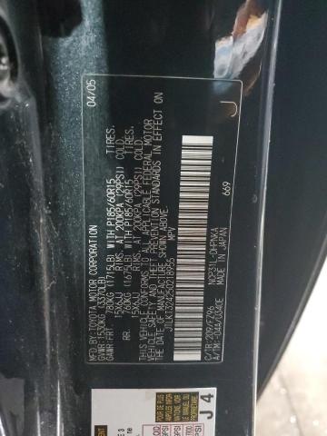 JTLKT324250218955 - 2005 SCION XB XB 黑色 照片 13