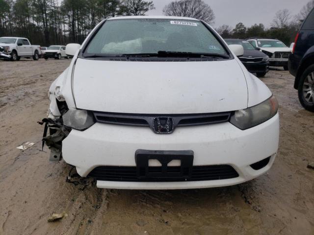 2HGFG12607H551808 - 2007 HONDA CIVIC LX WHITE photo 5