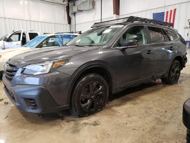 4S4BTGKD4L3118656 - 2020 SUBARU OUTBACK ONYX EDITION XT GRAY photo 1