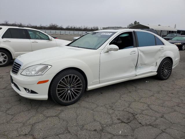 WDDNG71X38A212540 - 2008 MERCEDES-BENZ S 550 WHITE photo 1