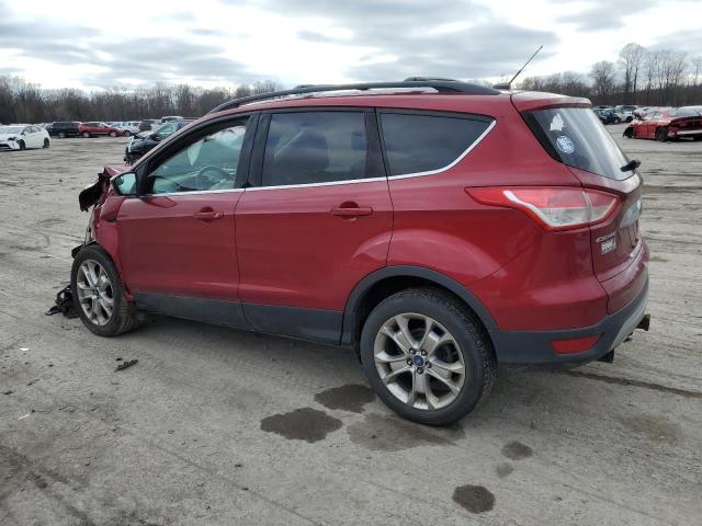 1FMCU9H90DUB21789 - 2013 FORD ESCAPE SEL RED photo 2