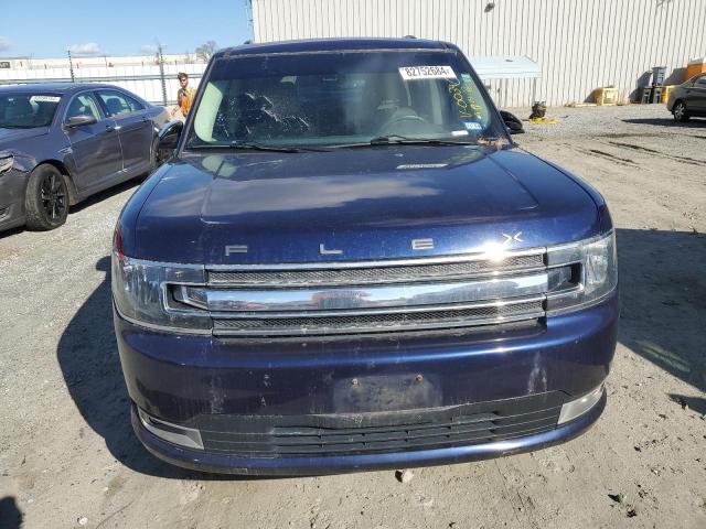 2FMGK5C80GBA20034 - 2016 FORD FLEX SEL BLUE photo 5