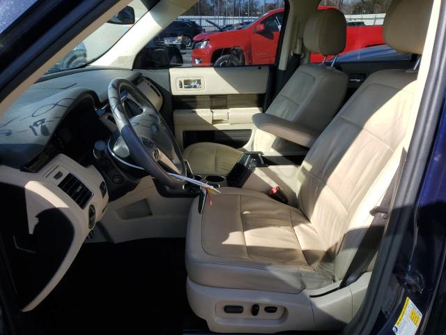 2FMGK5C80GBA20034 - 2016 FORD FLEX SEL BLUE photo 7