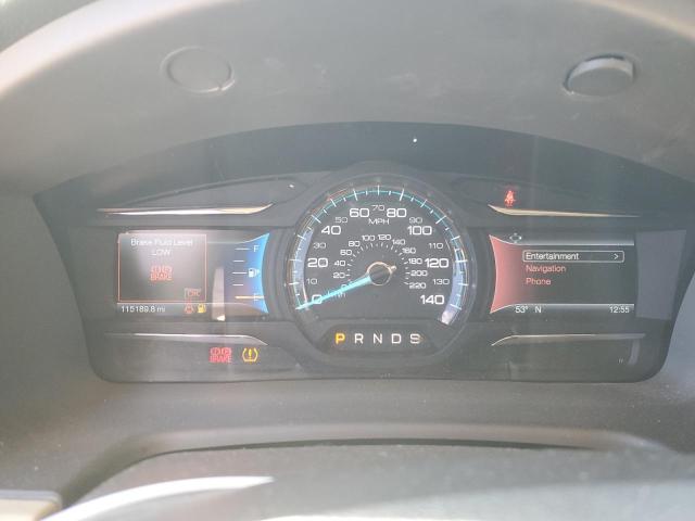 2FMGK5C80GBA20034 - 2016 FORD FLEX SEL BLUE photo 9